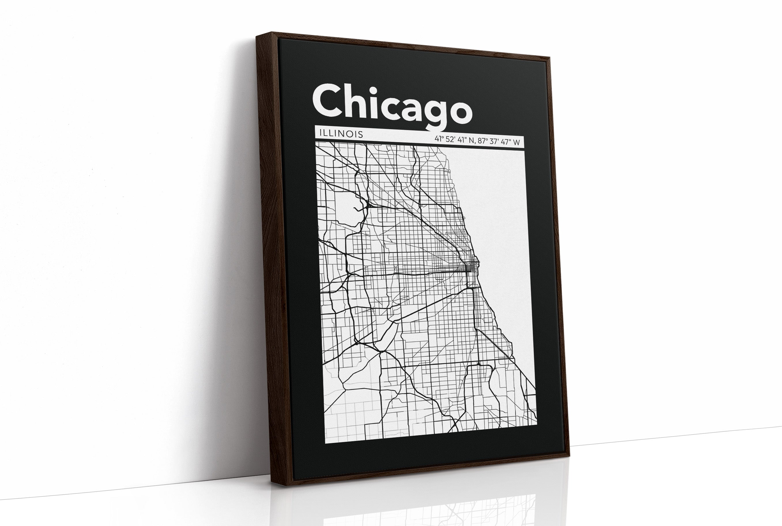 Chicago, Mapped in Black