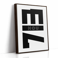 Modern M House Number Seven