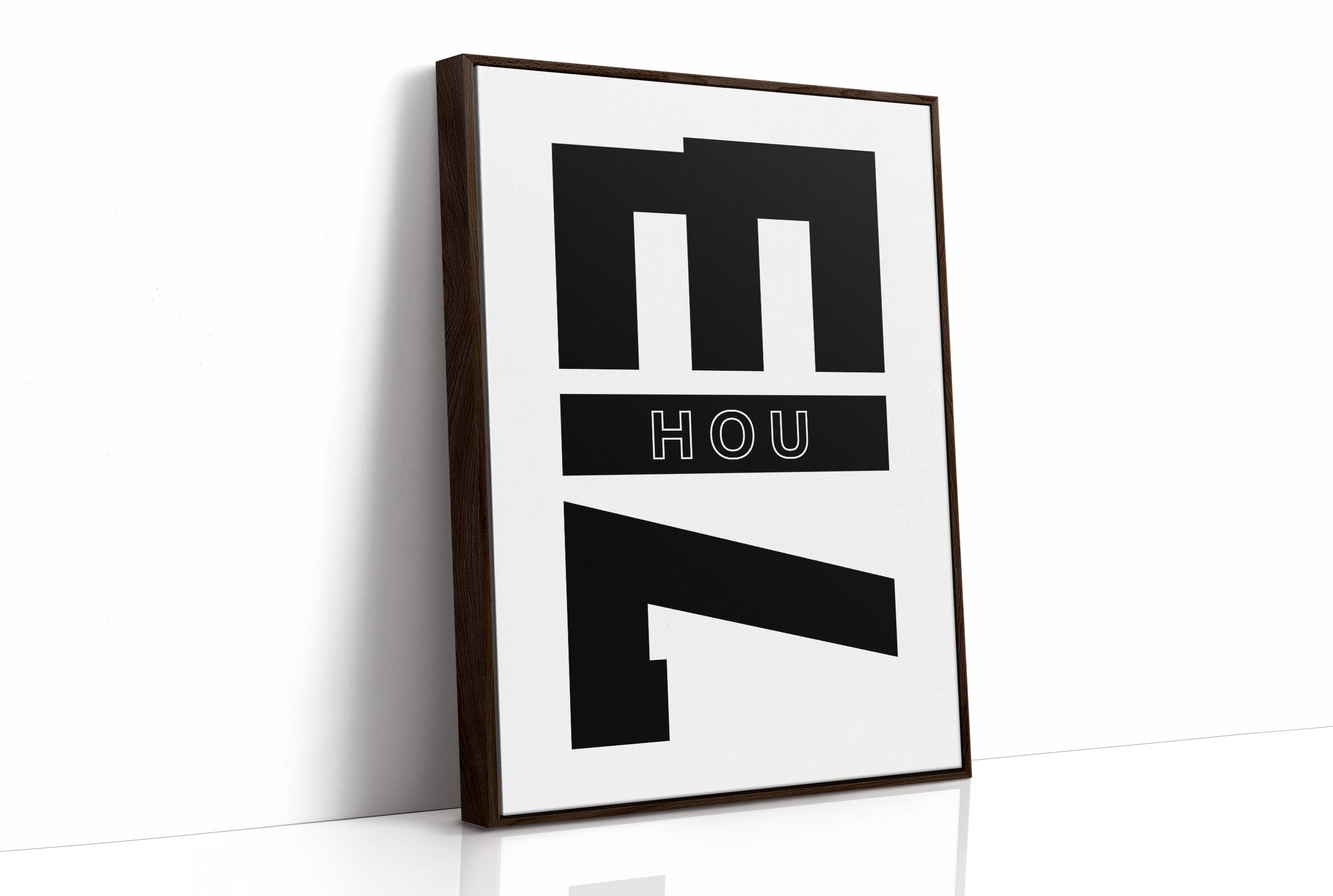 Modern M House Number Seven