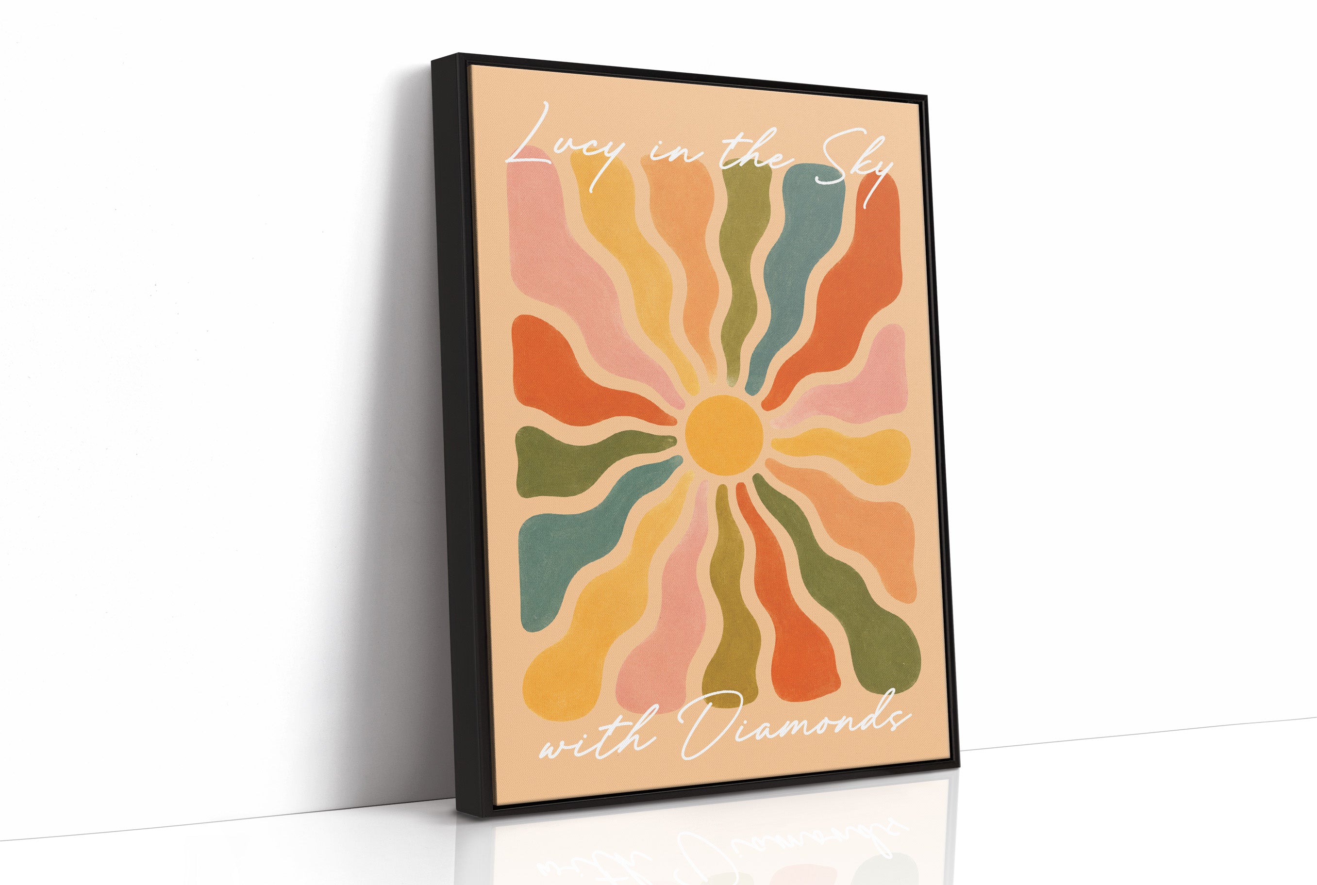 Groovy Sunburst Rays