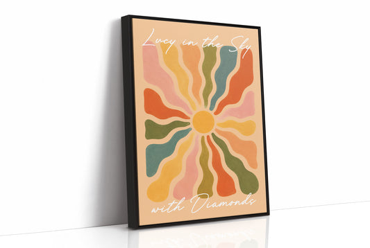 Groovy Sunburst Rays