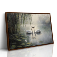 Swans Dance Among Lotus Dreams