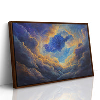 Heaven Opens Its Golden Gates