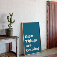 Teal Waters Hold Tomorrow's Hope