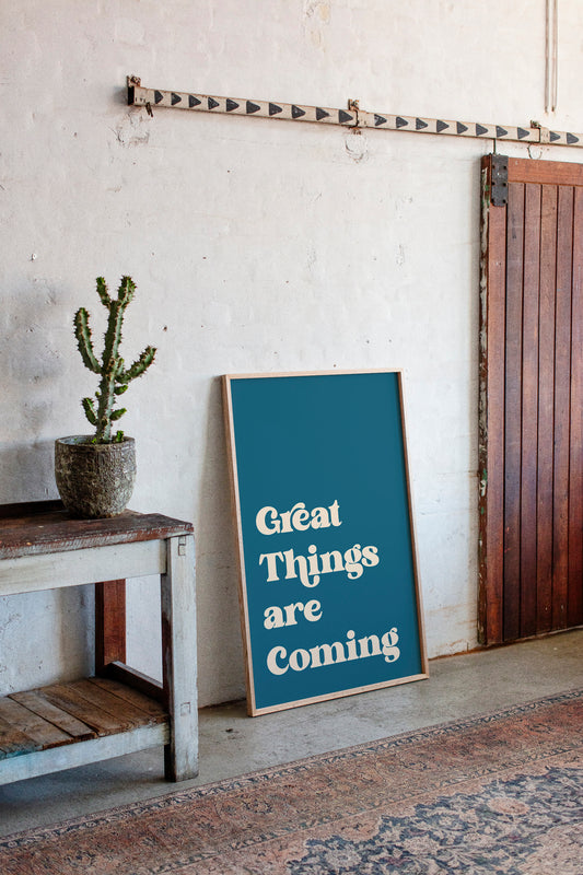 Teal Waters Hold Tomorrow's Hope