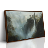 Ancient Spires Pierce Mountain Mist