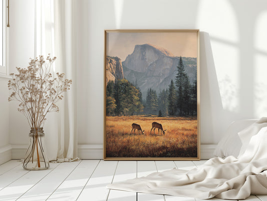 Grazing Under Golden Horizons