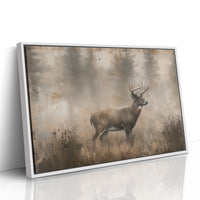 Antlers Through the Mist