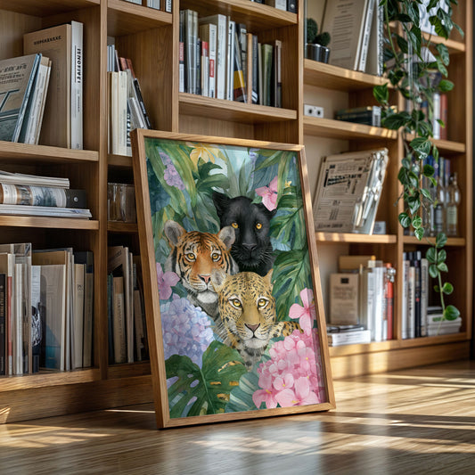 Wild Companions in Blooming Wilderness