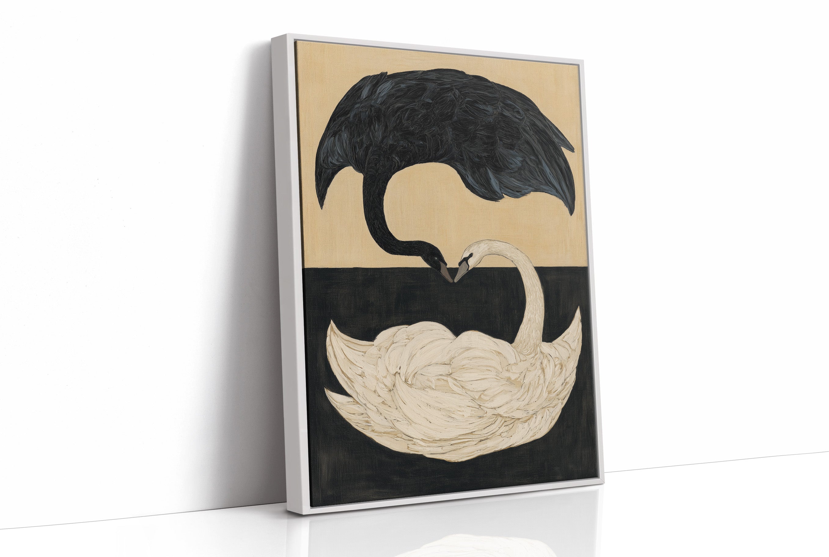Two Swans, One Heart