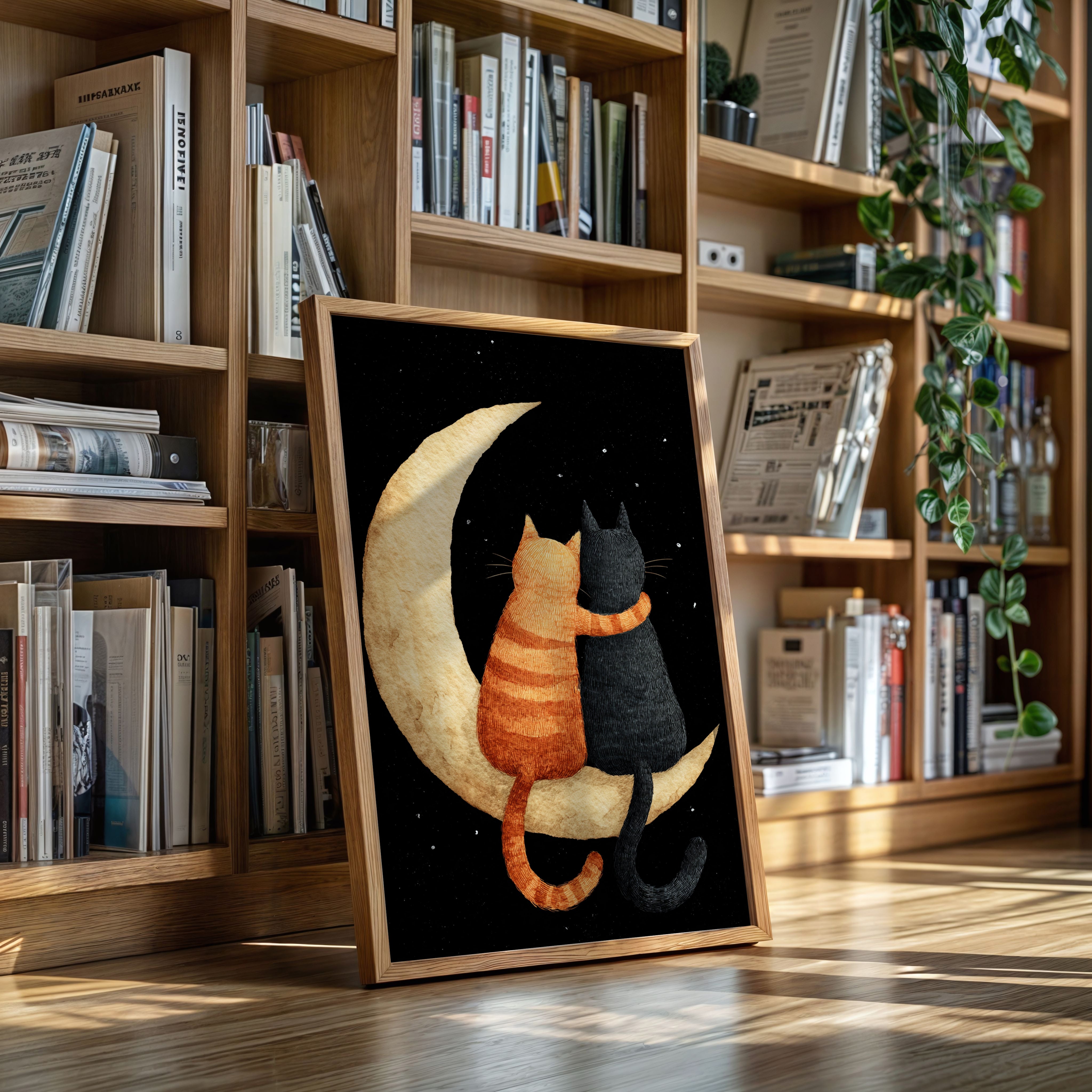 Beneath Moonlight's Gentle Embrace