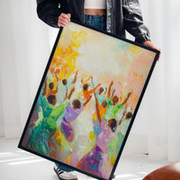 Lifted in Praise and Color