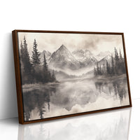 Alpine Lake Holds Mountain Memories