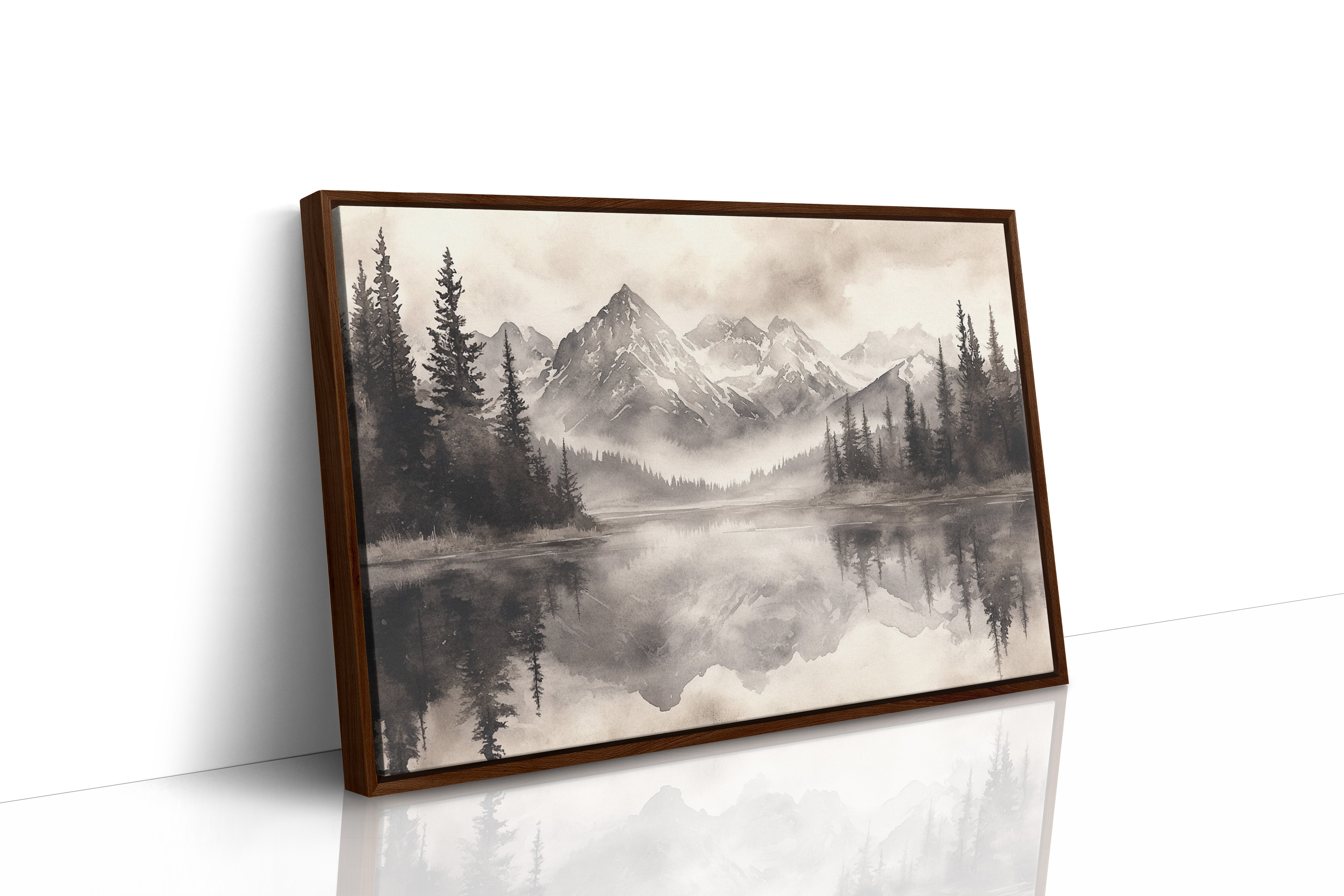 Alpine Lake Holds Mountain Memories