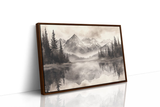 Alpine Lake Holds Mountain Memories