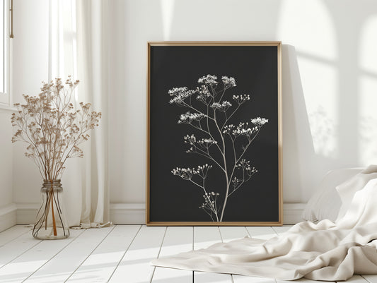 Silent Blooms Against Dark Skies