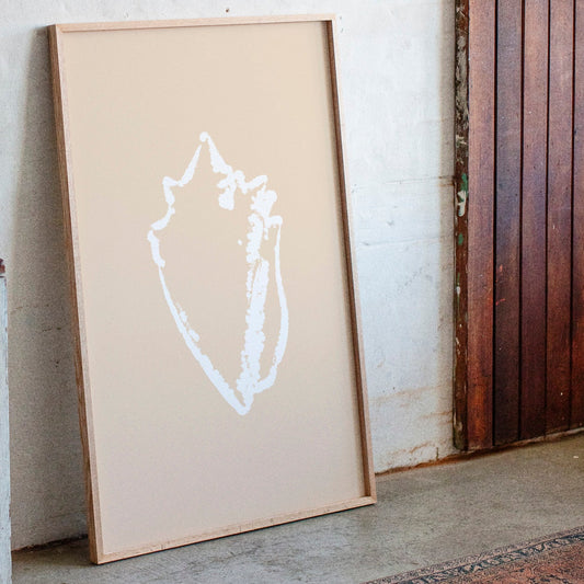 Seashell Sketches In Blush Light