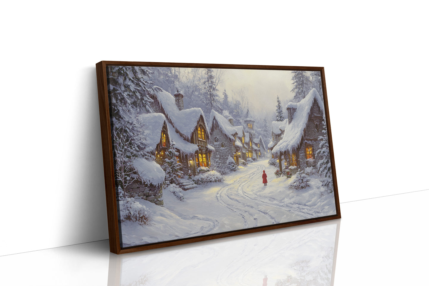 Winter Village Glows With Stories