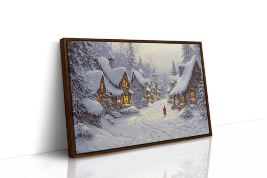 Winter Village Glows With Stories