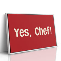 Yes, Chef Kitchen Print