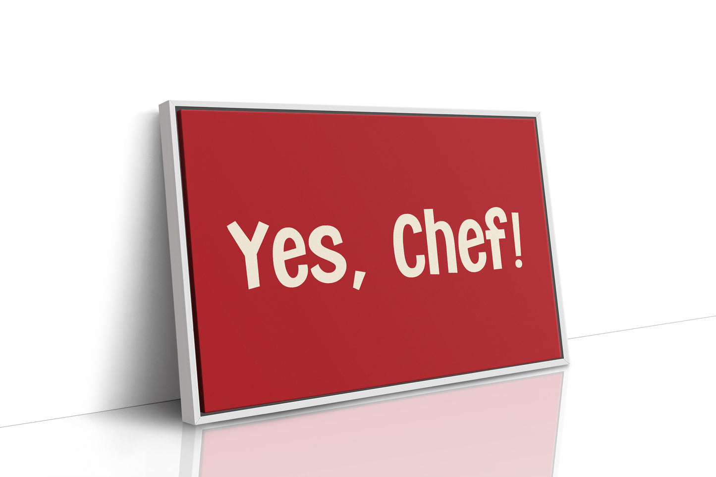 Yes, Chef Kitchen Print
