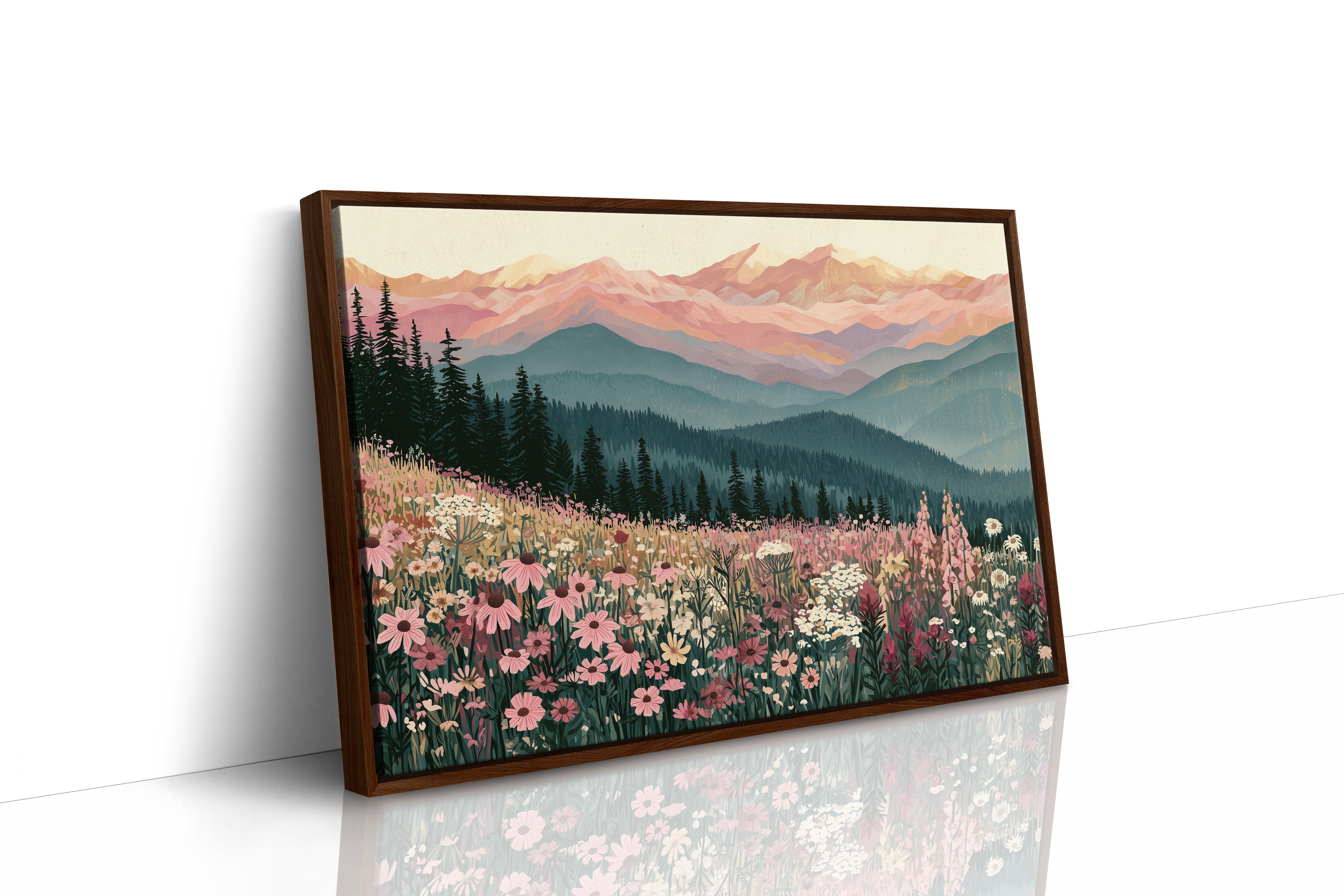 Coneflower Meadow Sunset
