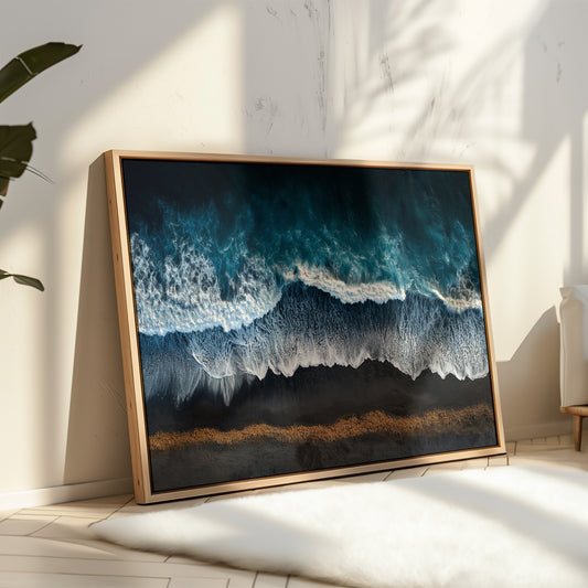 Tides Draw Maps In Azure Light