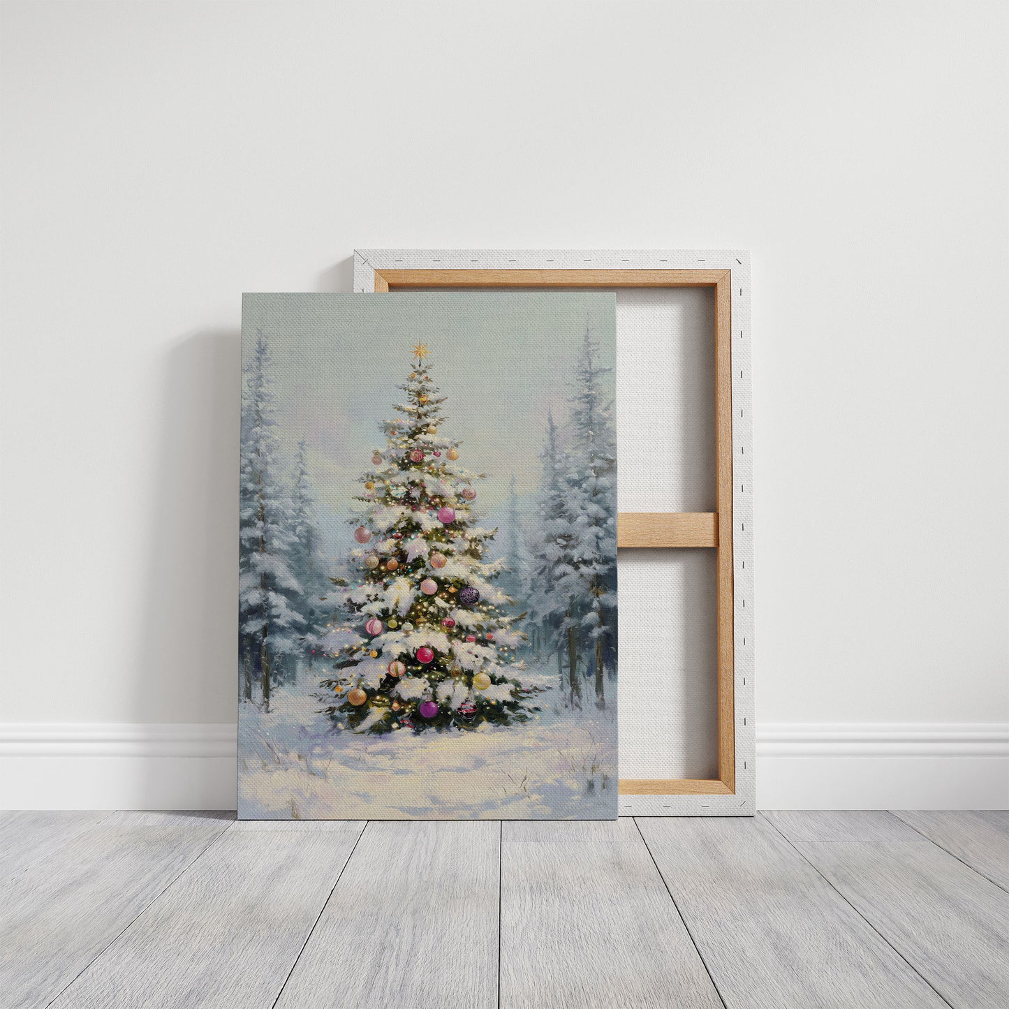 Winter Forest Sparkles With Joy