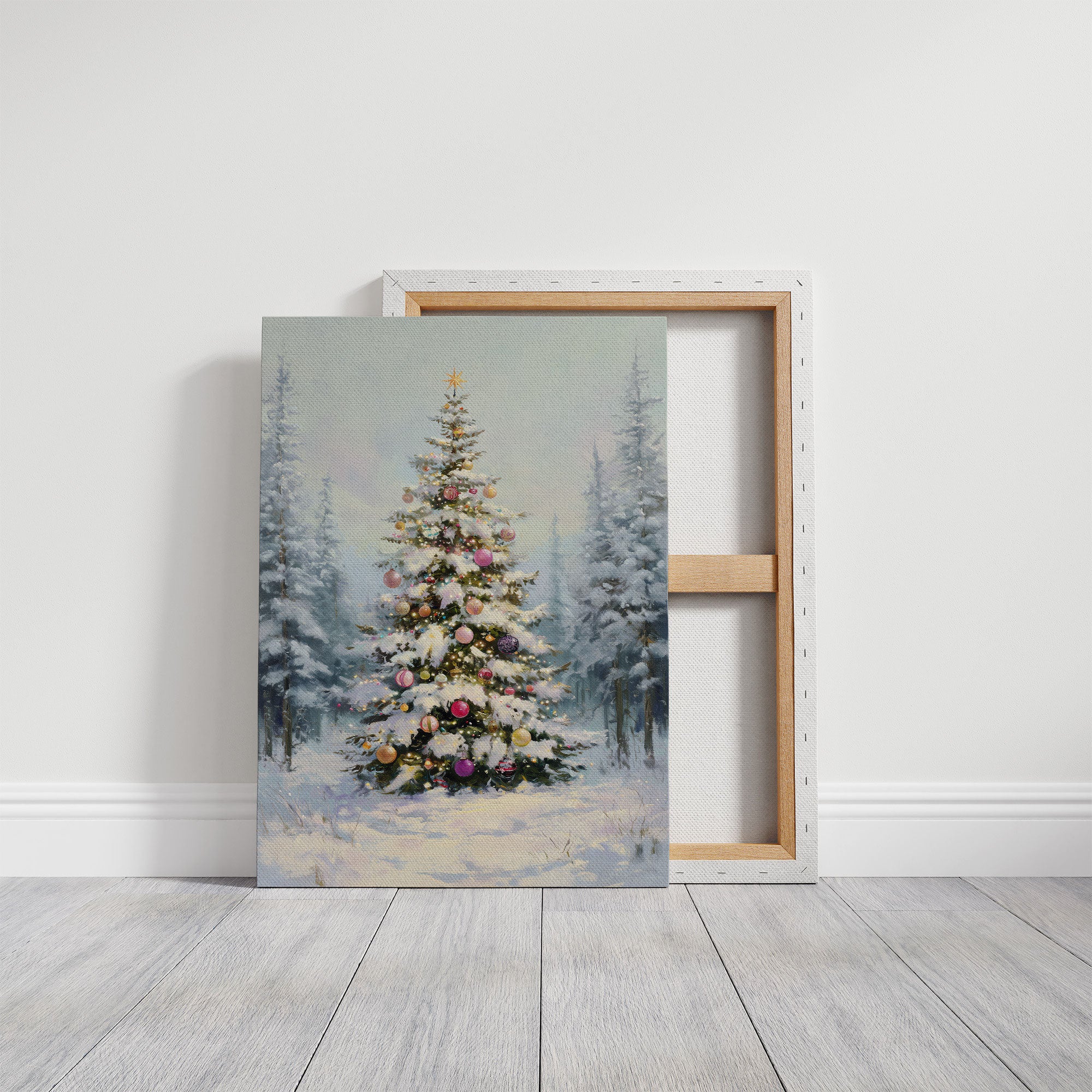 Winter Forest Sparkles With Joy