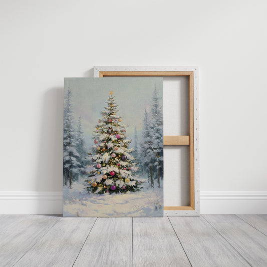 Winter Forest Sparkles With Joy