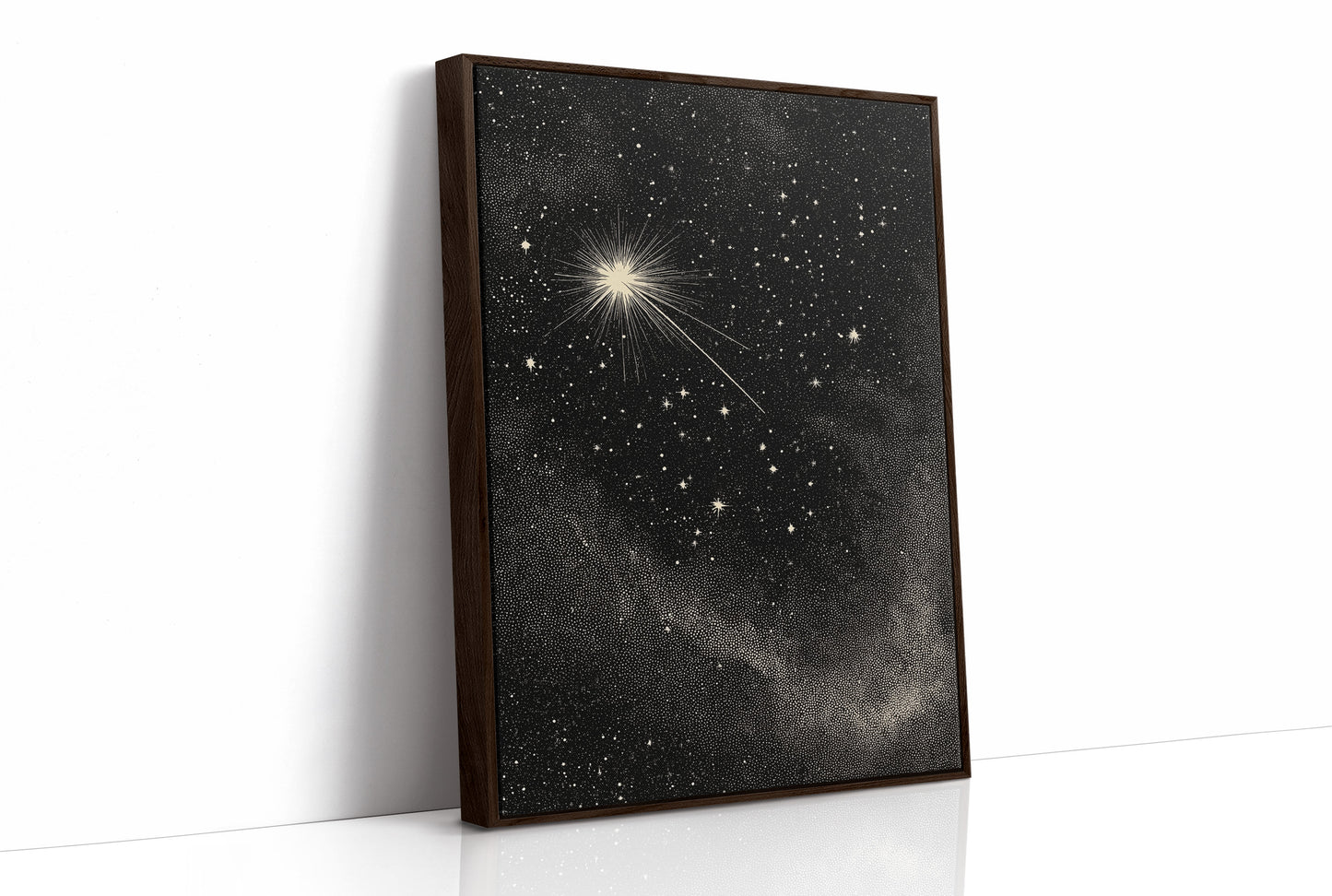 Celestial Beacon Calls Through Night