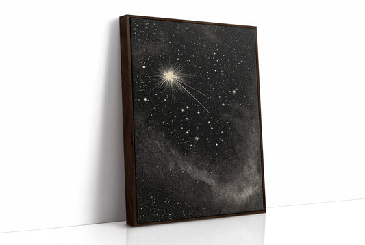 Celestial Beacon Calls Through Night