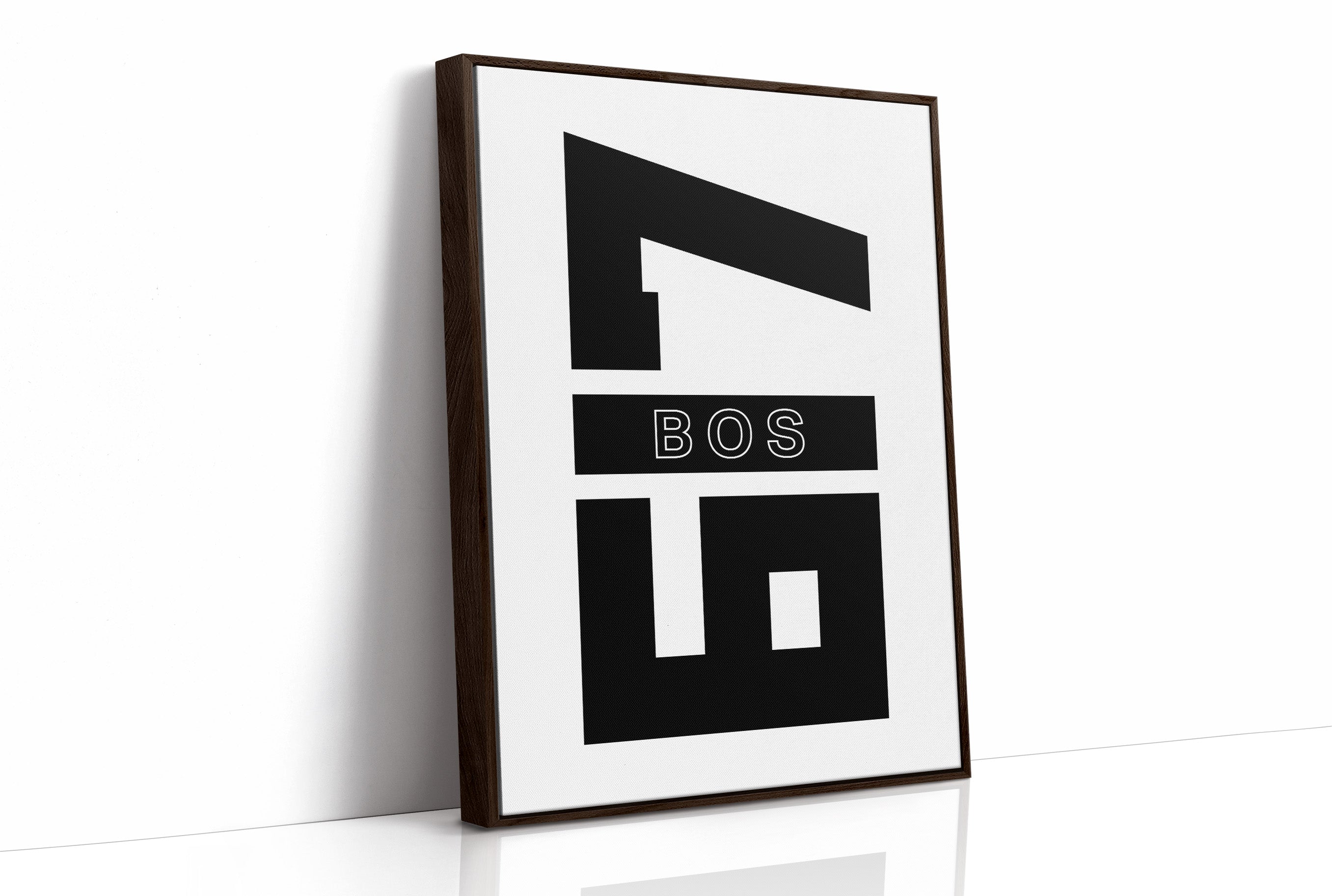 Angular Lines Over BOS