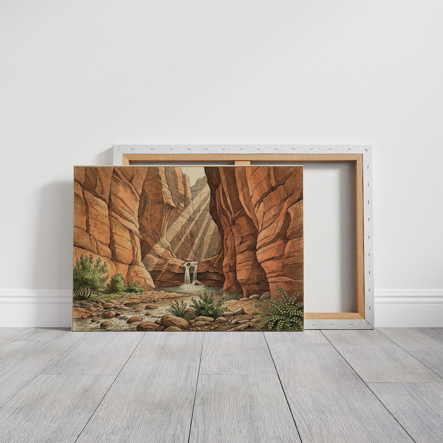 Light Finds the Slot Canyon