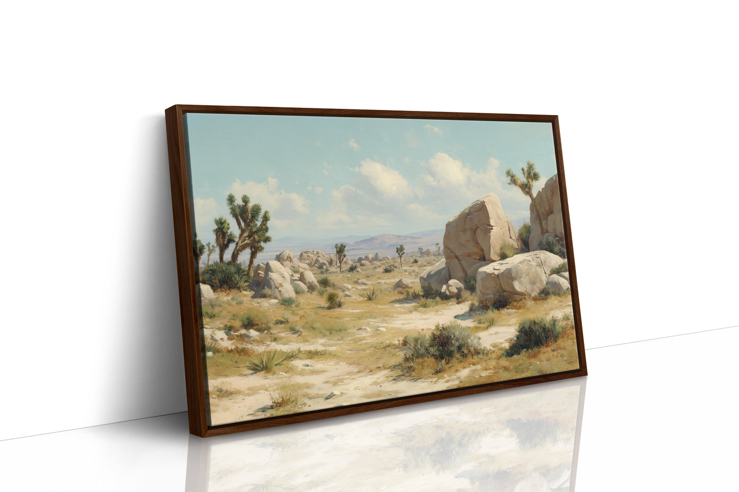 Joshua Trees Stand Through Endless Noon