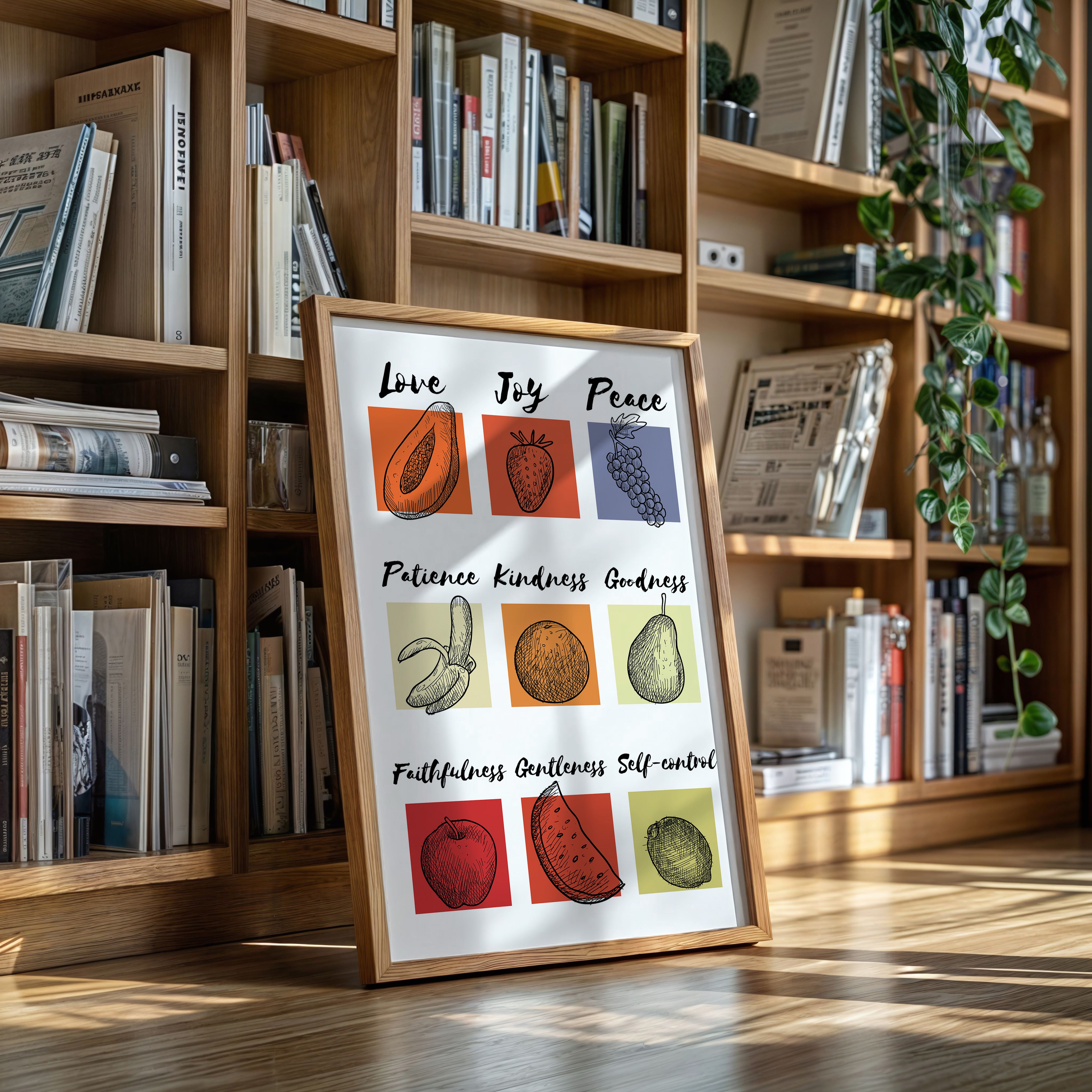 Sweet Fruits Teach Life's Gentle Ways