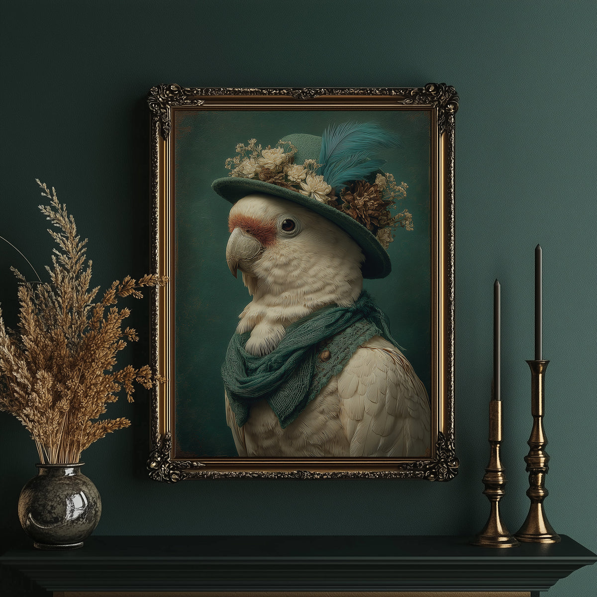 She Dressed for the Portrait She Deserved