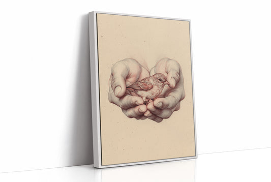 Fragile Wings In Careful Hands