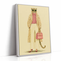 Leopard in Leopard: The Chicest Print Clash