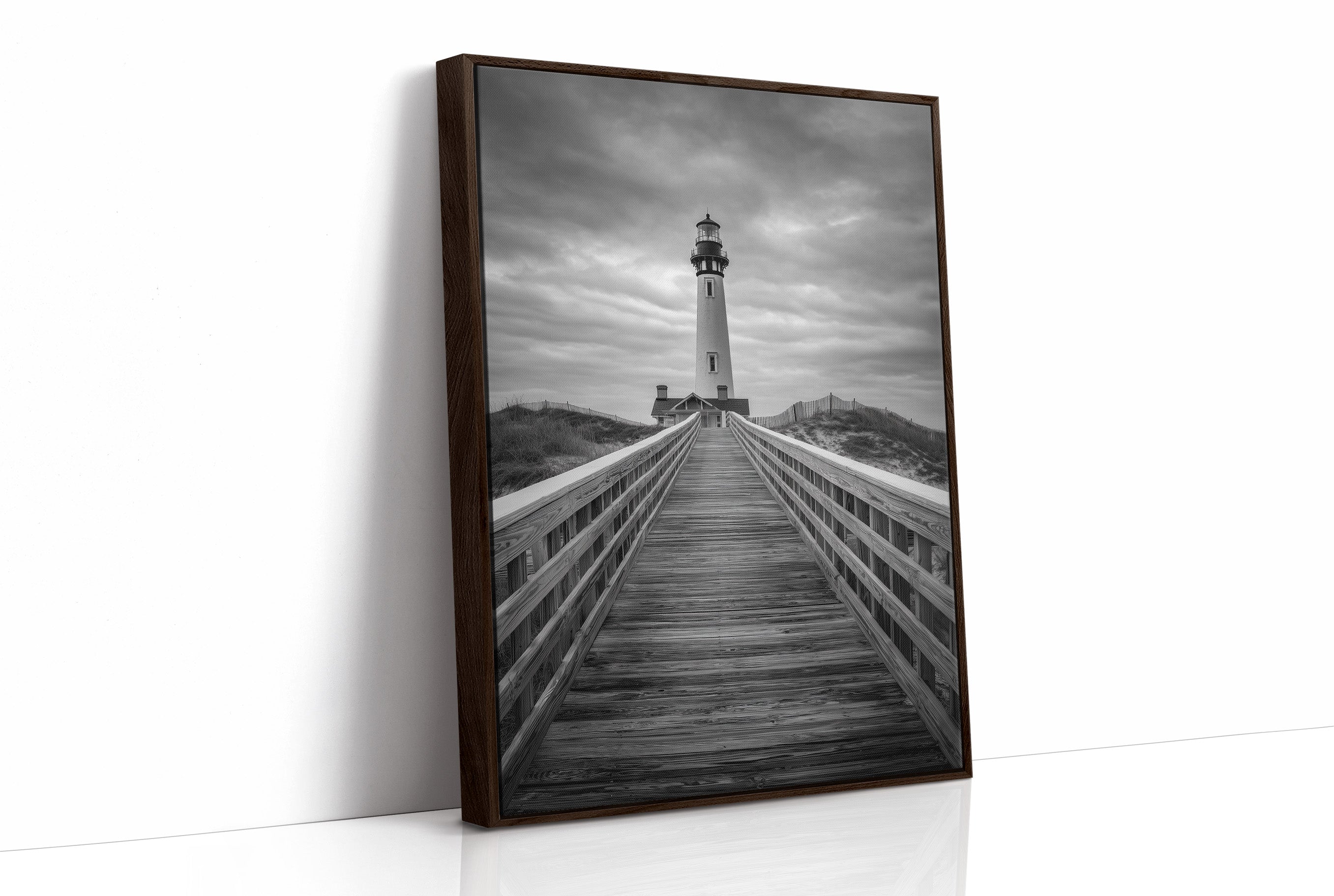 Boardwalk Journey To Coastal Tower