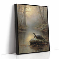 Solitude Bathes in Golden Mist