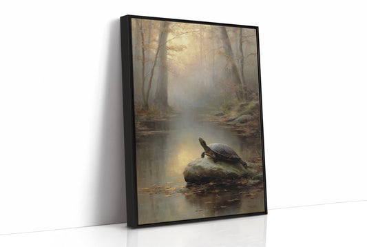 Solitude Bathes in Golden Mist