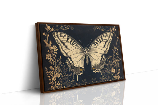 Midnight Garden's Golden Wings Unfold