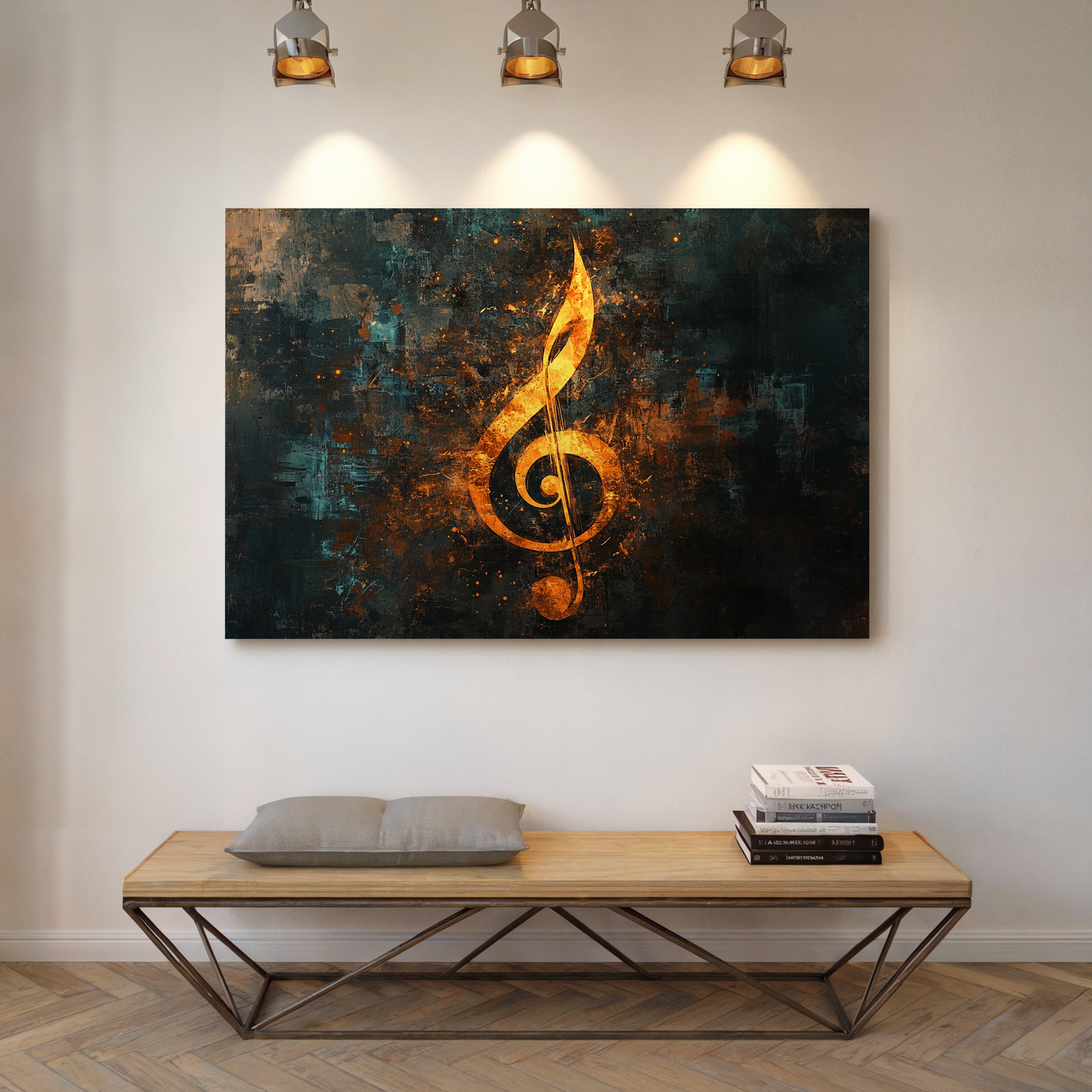 Molten Notes Dance Through Darkness