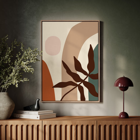 Beneath A Soft Color Canvas