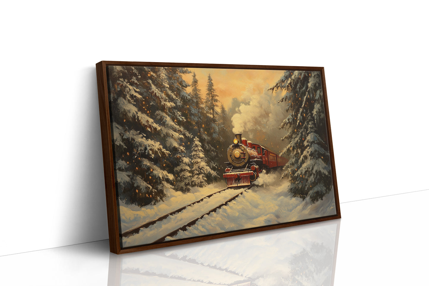 Winter Rails Carry Christmas Dreams Home