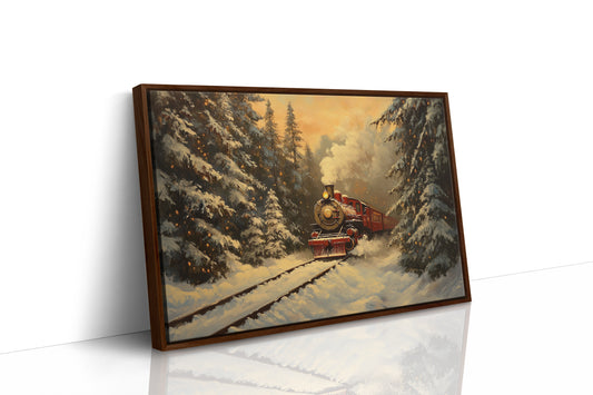 Winter Rails Carry Christmas Dreams Home