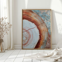 Earthy Tones in Circular Harmony