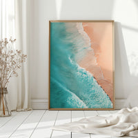 Tides Caress the Warm Sand