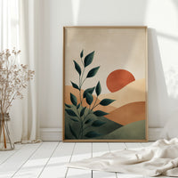 Sunset Kisses the Verdant Hills